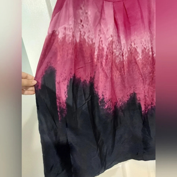 Lane Bryant Pink and Purple Ombre Tank Top Dress with Pockets in Size 18 - Picture 6 of 8